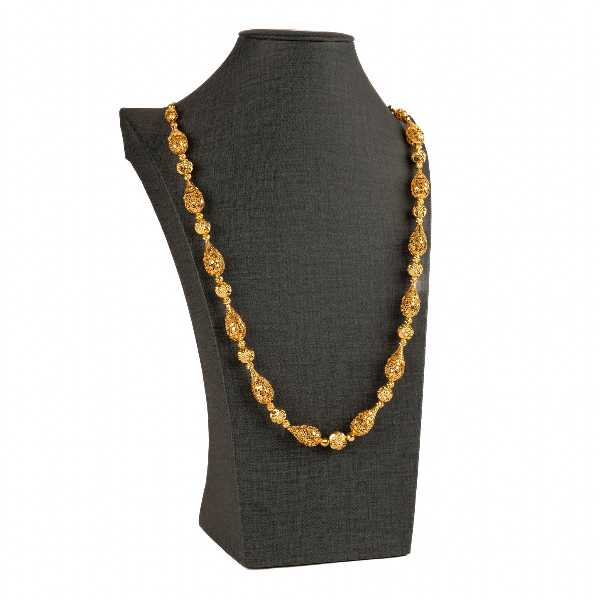 Full Beads Mala (D16)- Silver 925 & Gold Plated