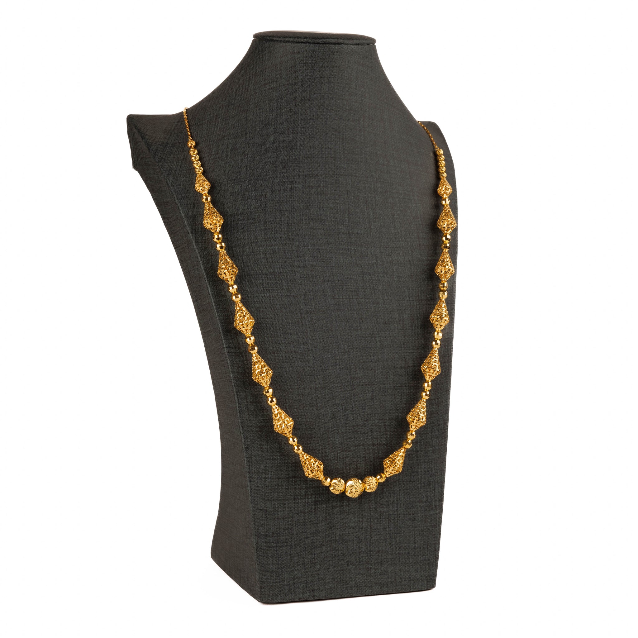 Full Beads Mala (D17)- Silver 925 & Gold Plated