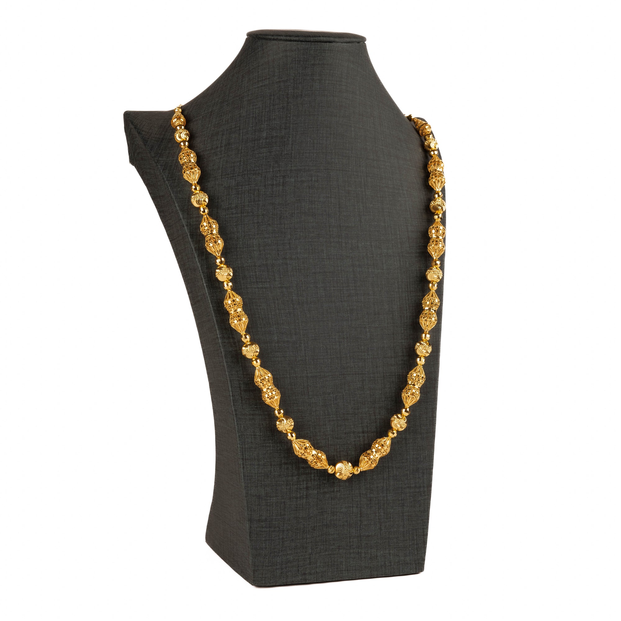 Full Beads Mala (D12)- Silver 925 & Gold Plated