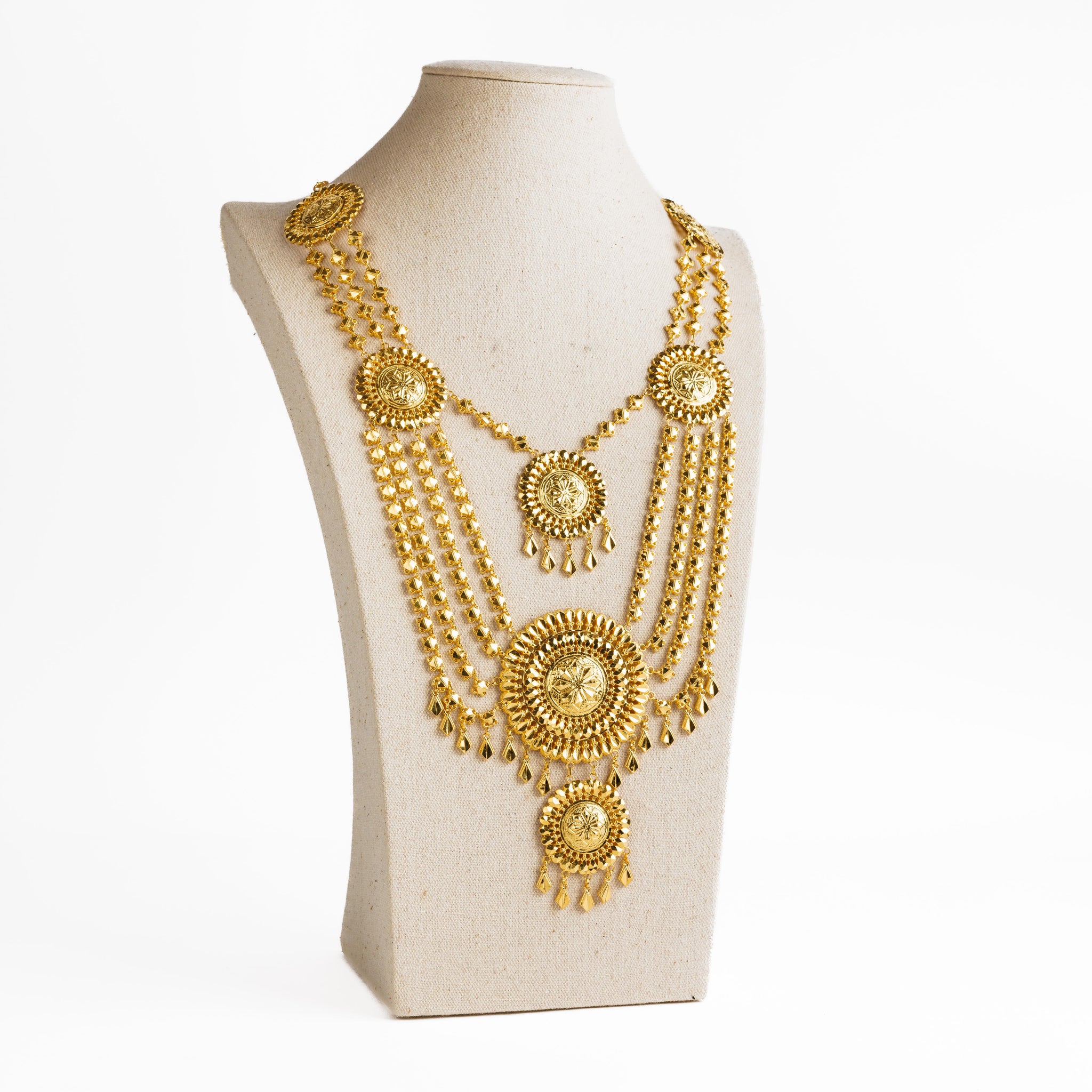 Kursi Jabar Necklace (D6)- Silver 925 & Gold Plated