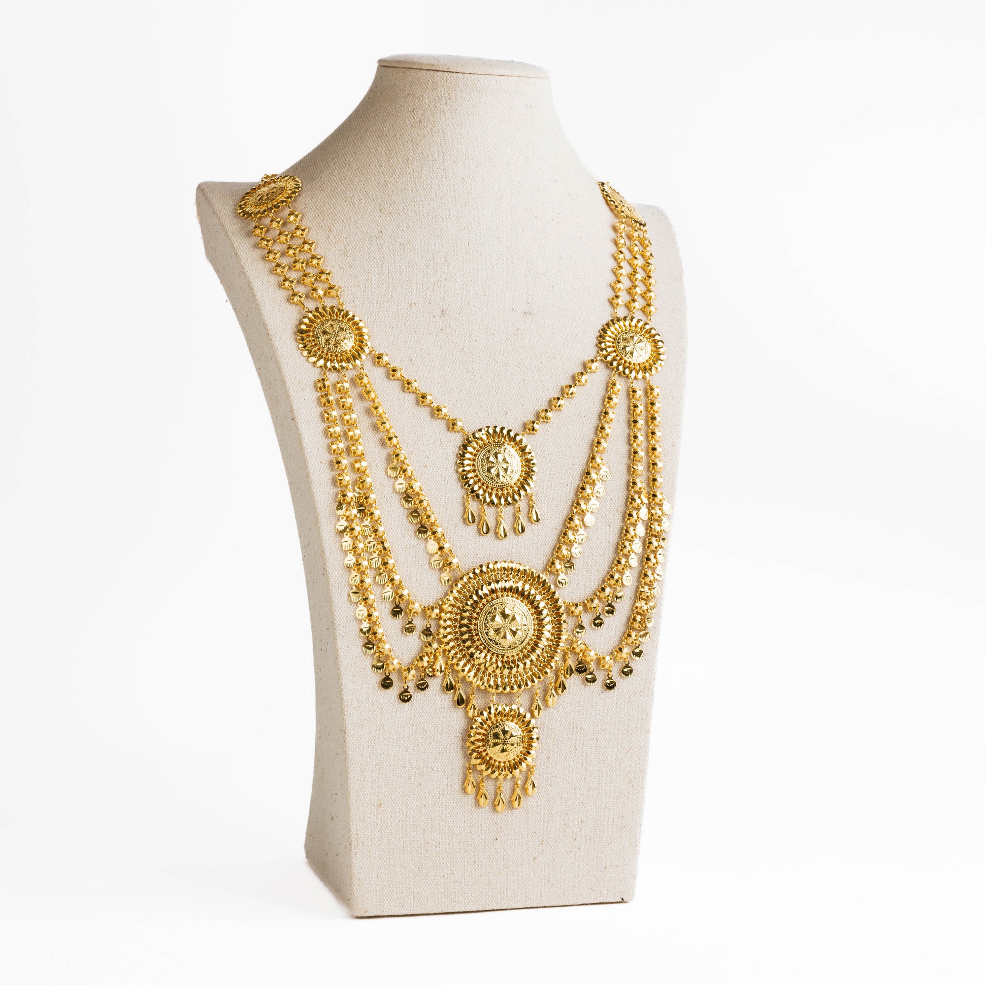 Kursi Jabar Necklace (D10)- Silver 925 & Gold Plated