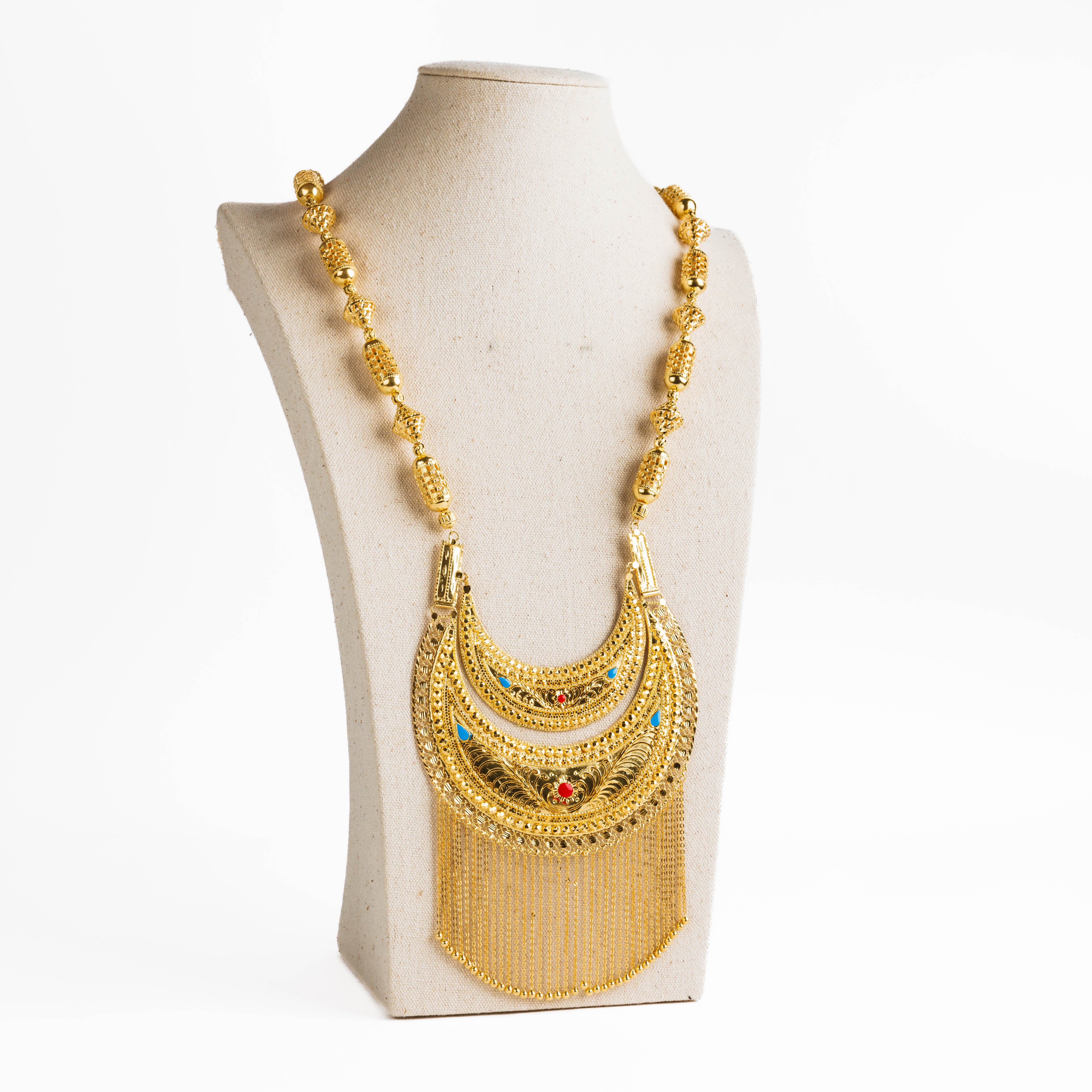 Moon Shaped Moria (D14) - 925 Silver & 24K Gold Plated