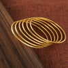 Laser Bangle (KD6) - Silver 925 & Gold Plated