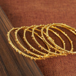 Adult's Bangles (D12-A) - Silver 925 & Gold Plated