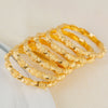 Kid's Bangles (D7-K) - Silver 925 & Gold Plated