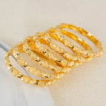 Kid's Bangles (D7-K) - Silver 925 & Gold Plated