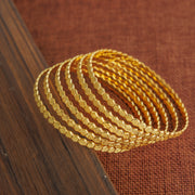 أساور البالغين (D26-D-K)-Silver 925 و Gold Plated