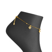 Anklet (D32) - Silver 925 & Gold Plated