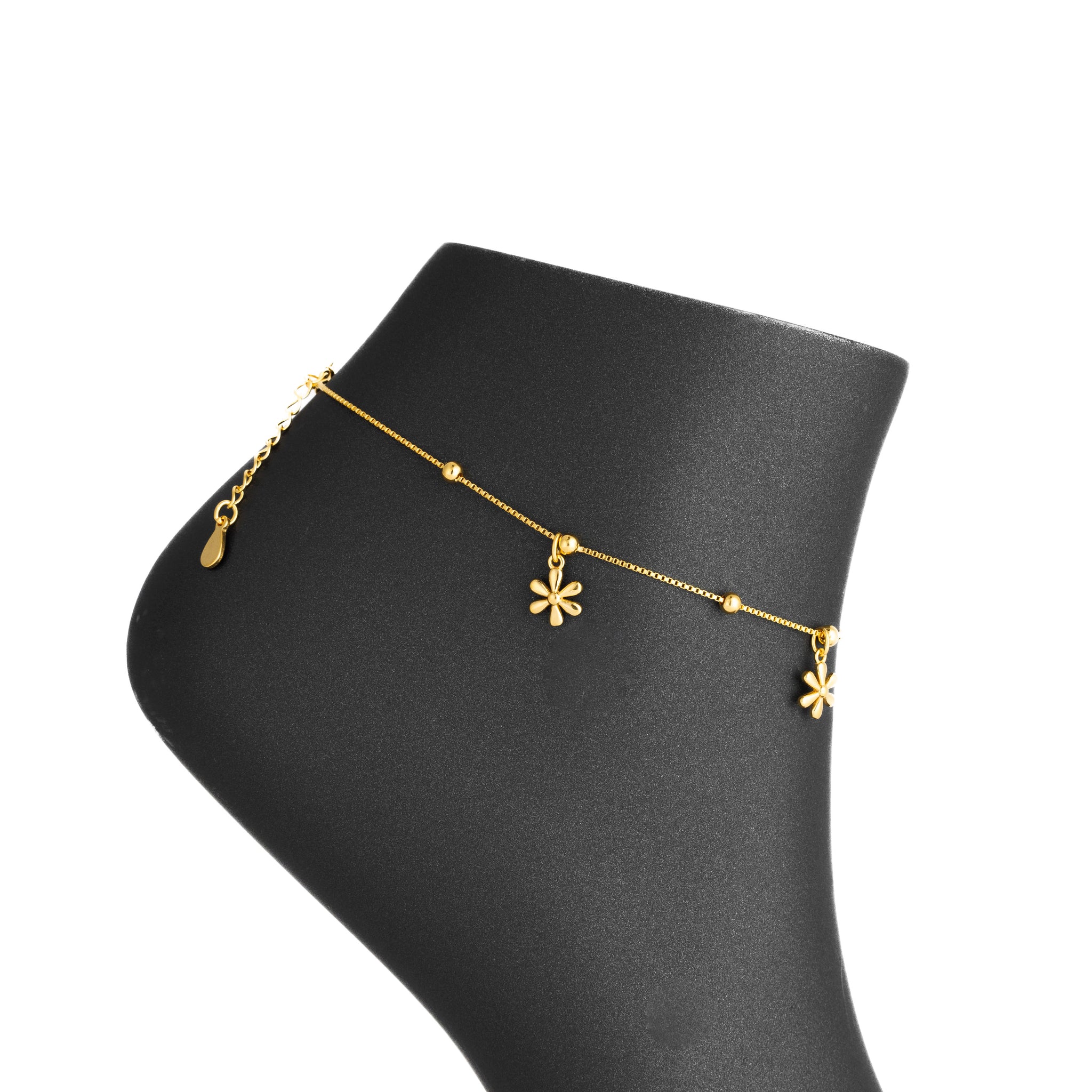 Anklet (D28) - Silver 925 & Gold Plated