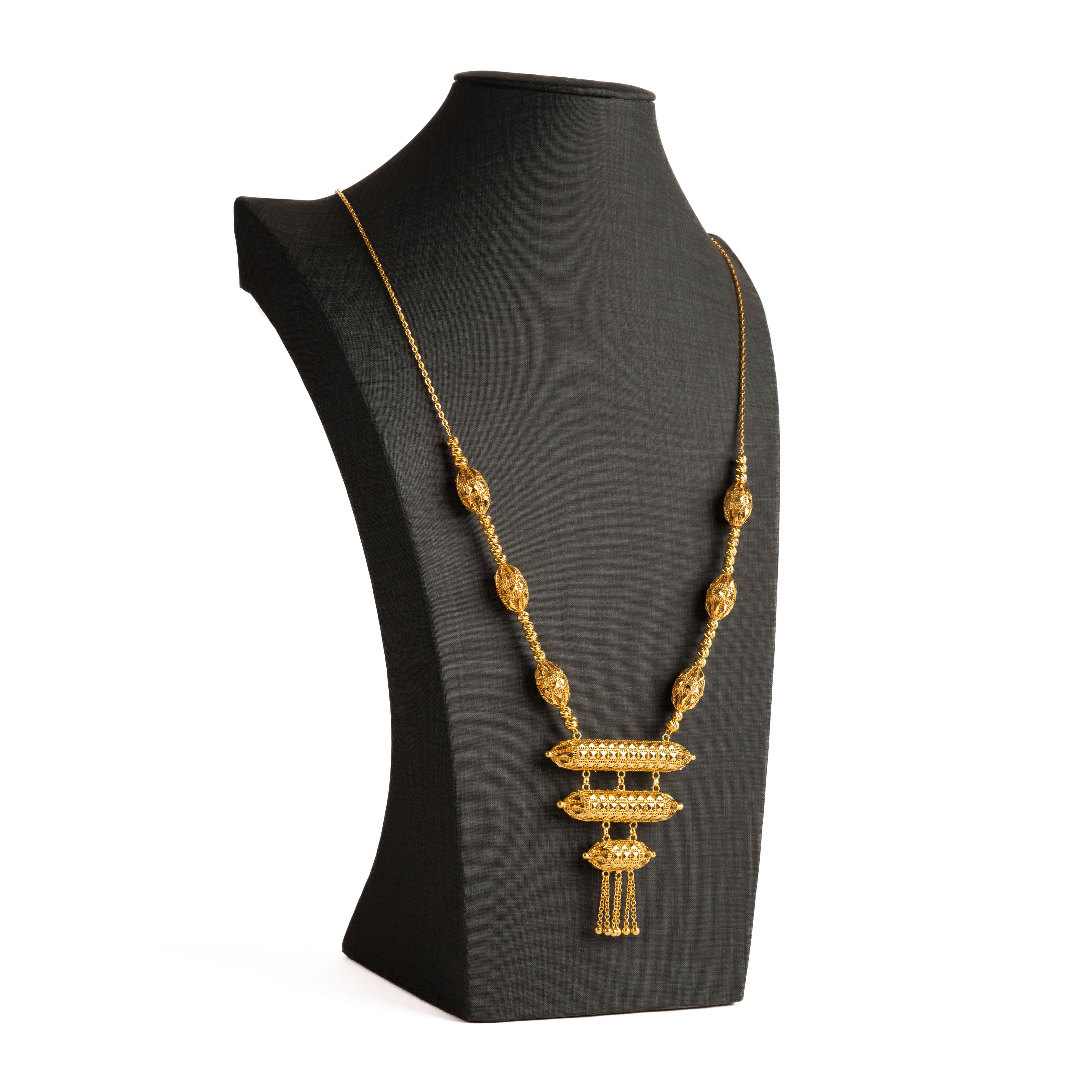 3 خطوة Mala - البالغين (D20) - Silver 925 والذهب مطلي