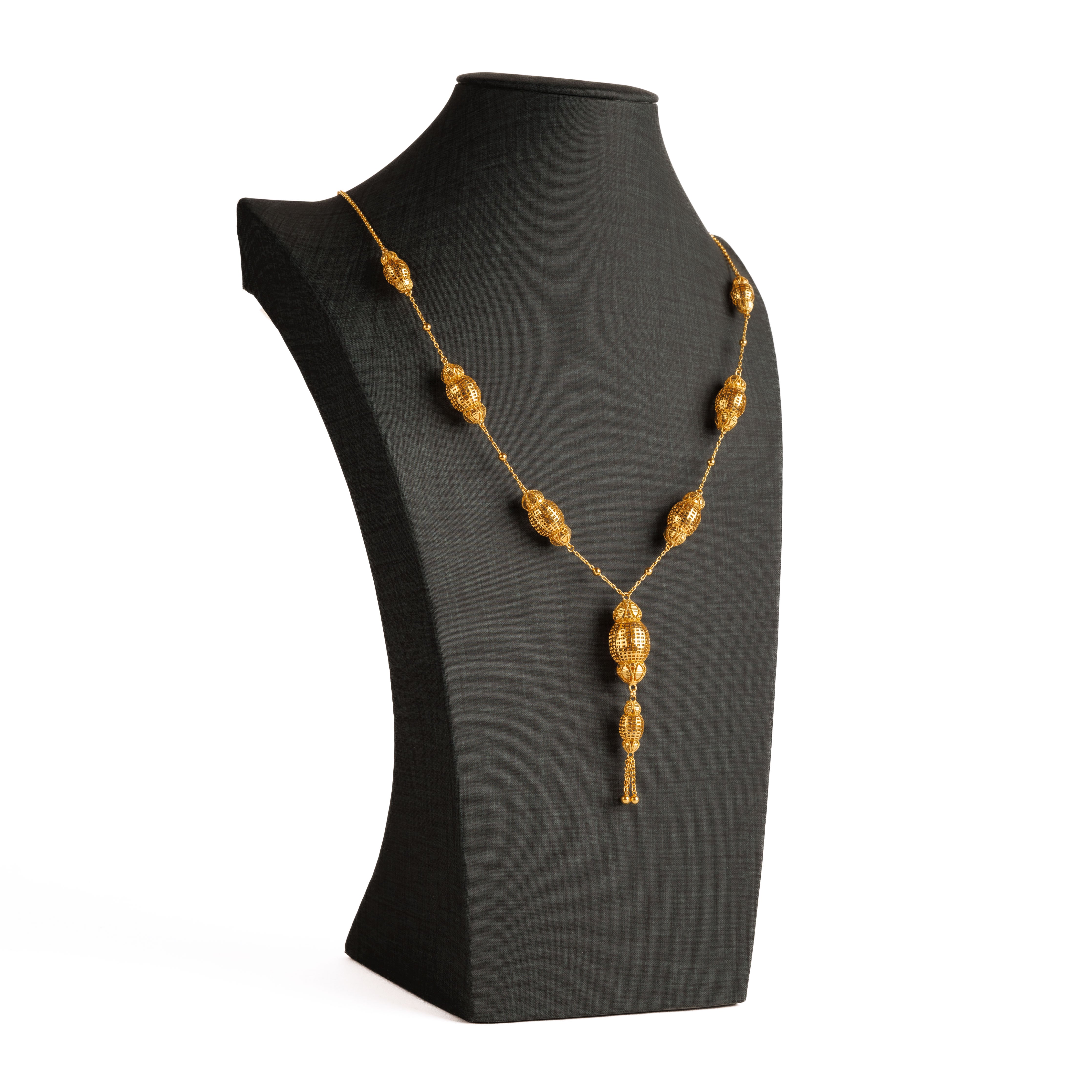 7 Pieces RP Mala (D24) - 925 Silver & 24K Gold Plated