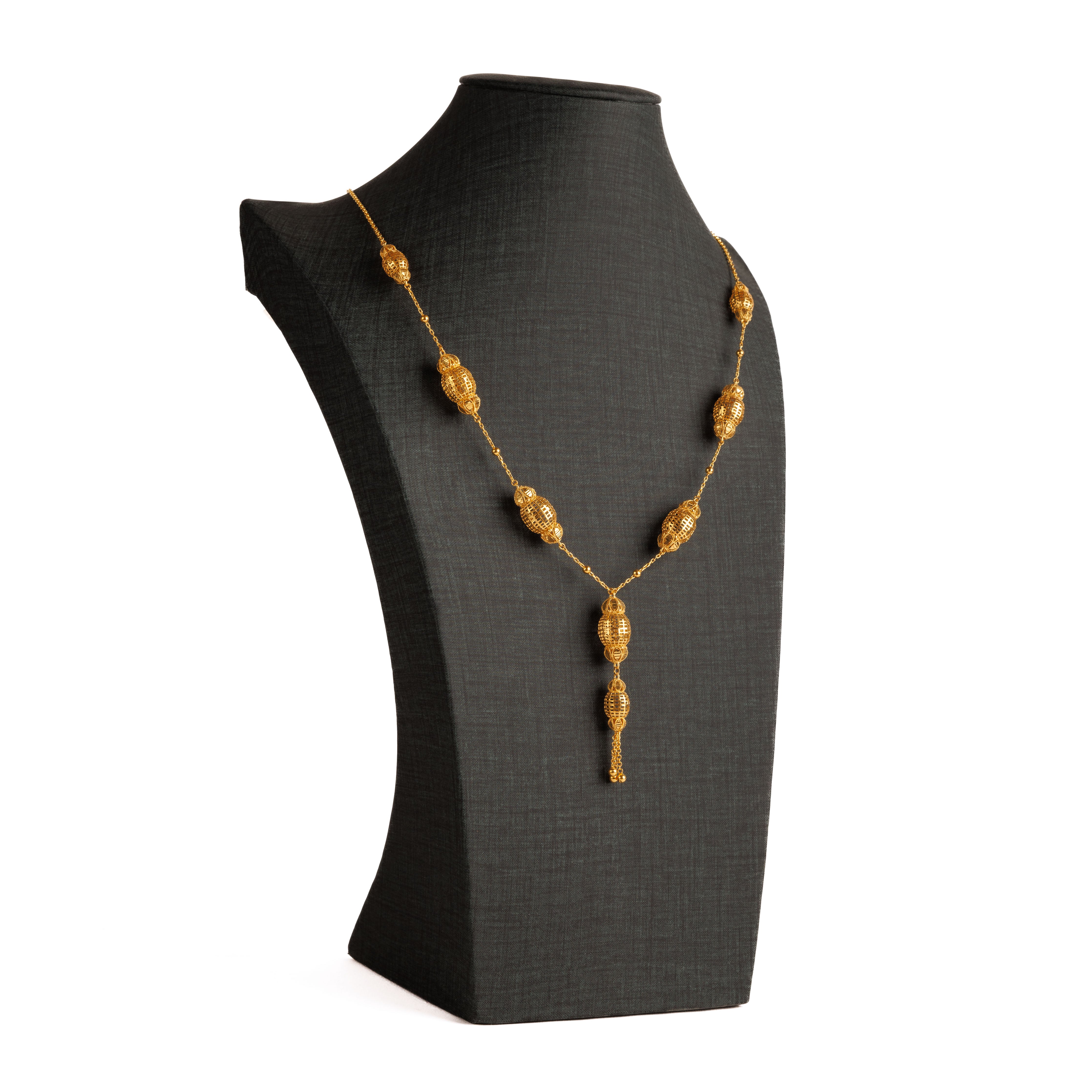 7 Pieces RP Mala (D24) - 925 Silver & 24K Gold Plated