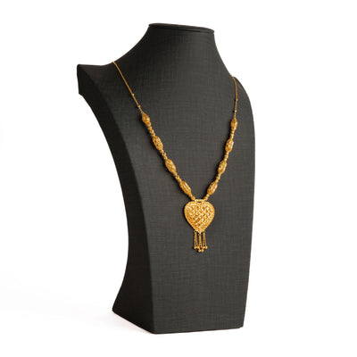 Adult Casting Mala (D1) - 925 Silver & 24K Gold Plated