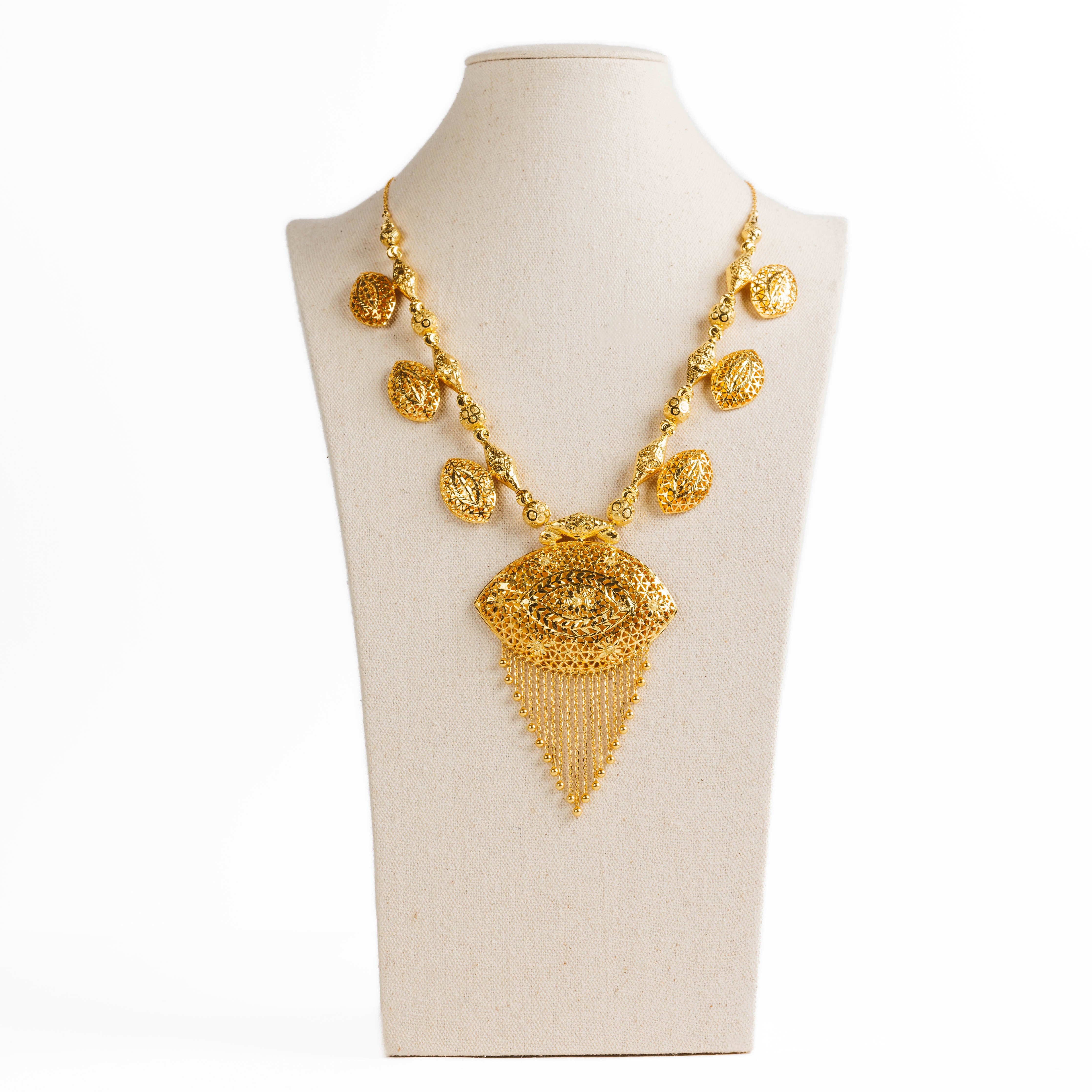 Kuwaiti Style Moria (D2) - 925 Silver & 24K Gold Plated