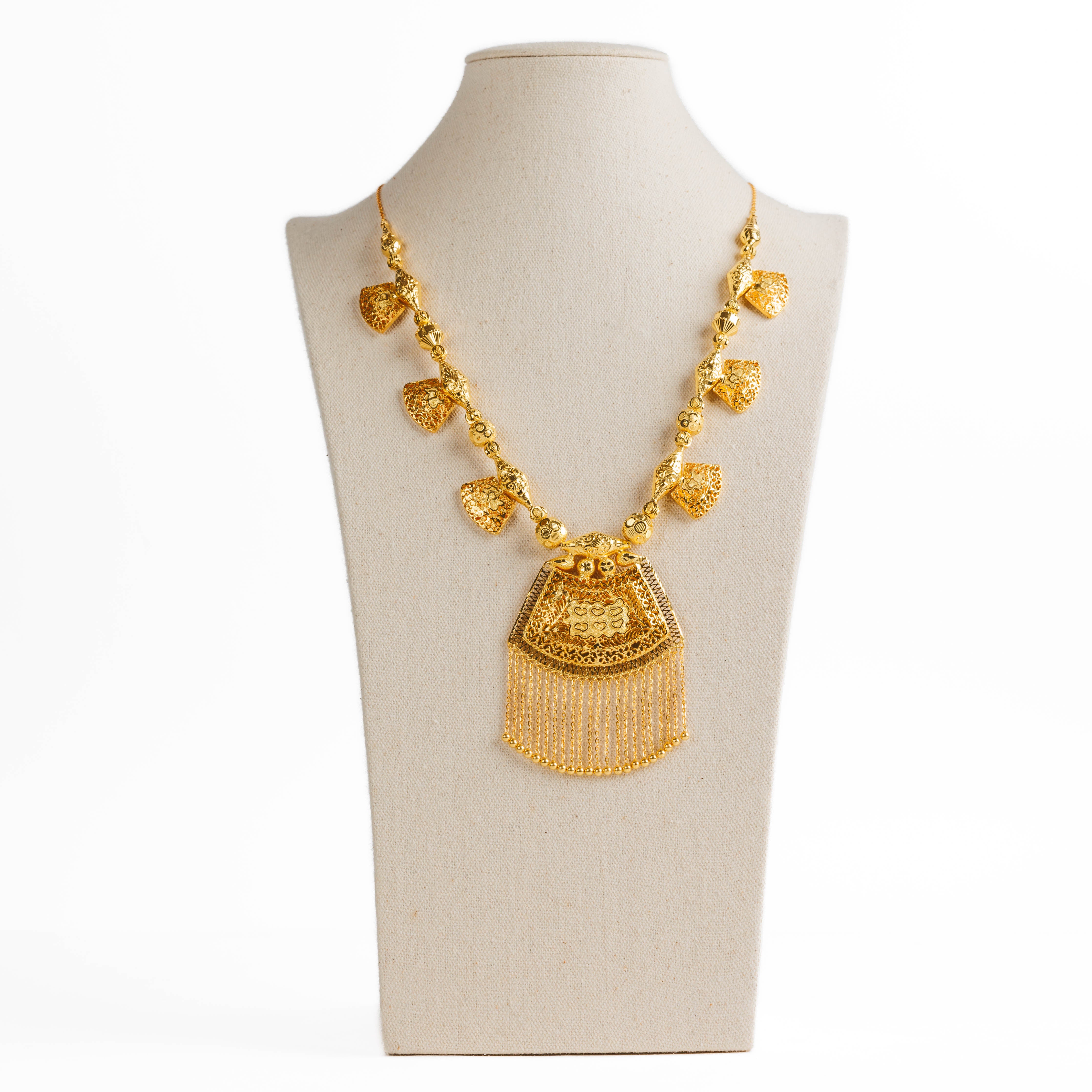 Kuwaiti Style Moria (D1) - 925 Silver & 24K Gold Plated