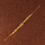 RP Beads & Ball Bracelet (D49) - Silver 925 & Gold Plated