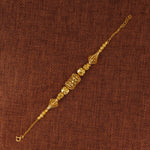 RP Beads & Ball Bracelet (D36) - Silver 925 & Gold Plated