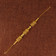 سوار RP Beads &amp; Ball (D39) - فضة 925 ومطلي بالذهب