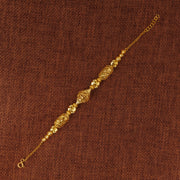 سوار RP Beads &amp; Ball (D43) - فضة 925 ومطلي بالذهب