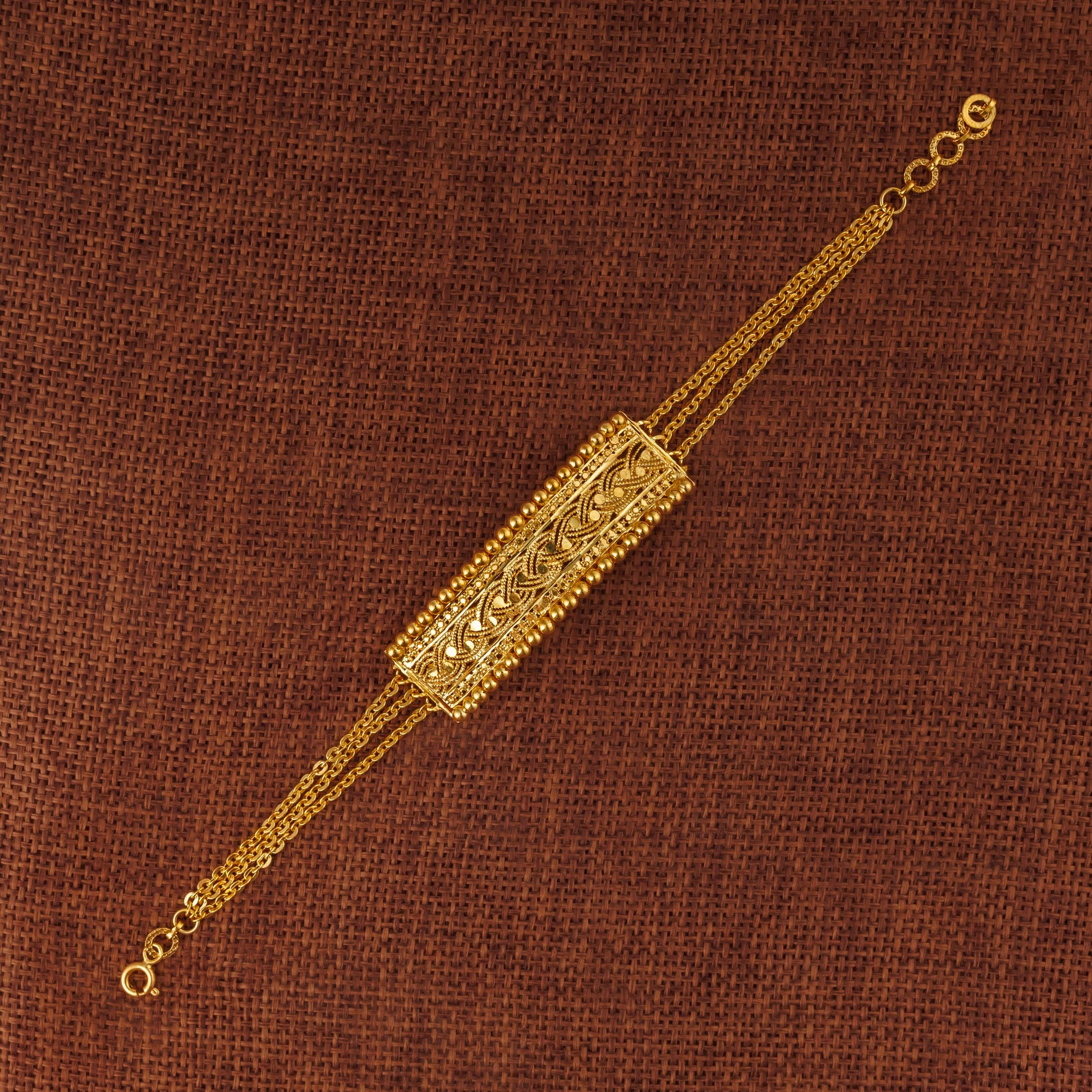 Gold Plated Sterling Silver 925 bracelet, image 1 of 2