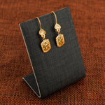 Kid's Casting Earrings (D16) - Silver 925 & Gold Plated