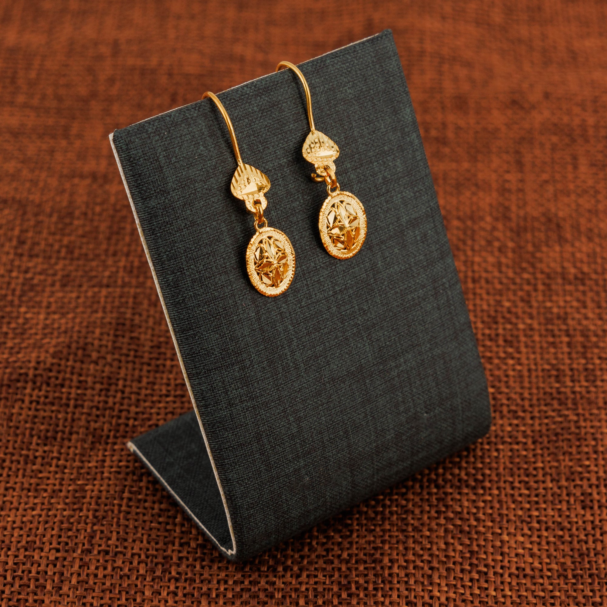 Kid's Casting Earrings (D23) - Silver 925 & Gold Plated