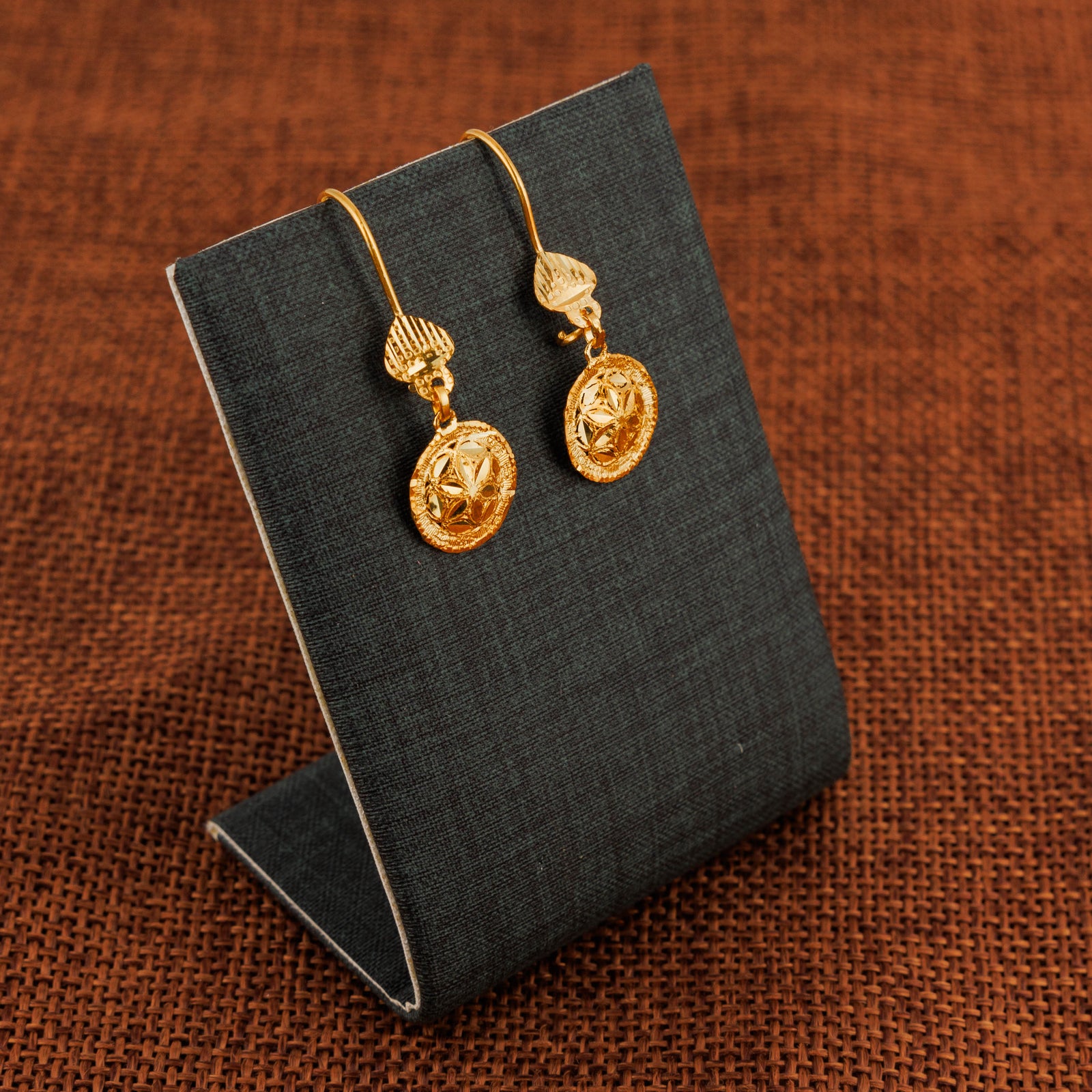 Kid's Casting Earrings (D21) - Silver 925 & Gold Plated