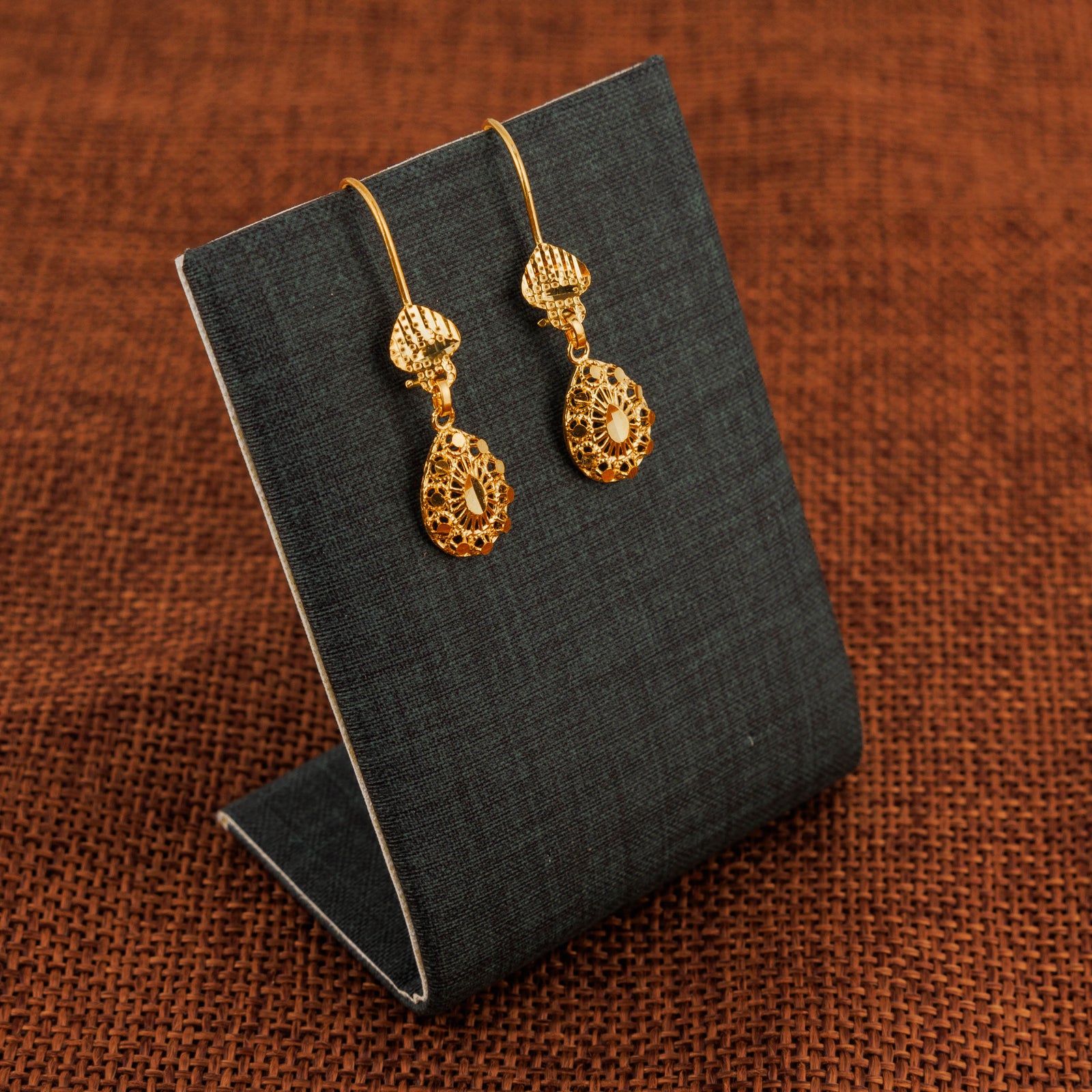 Kid's Casting Earrings (D14) - Silver 925 & Gold Plated