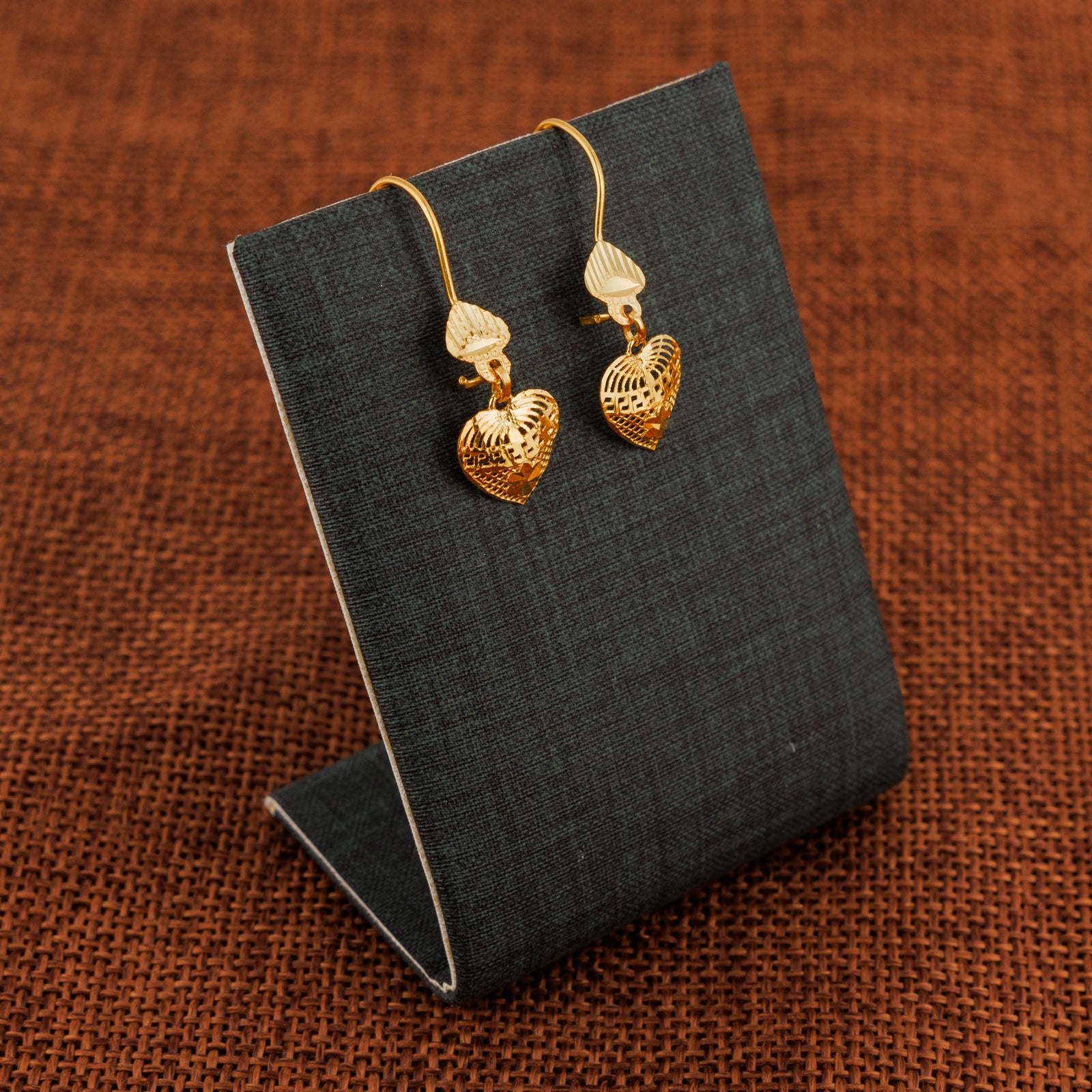 Kid's Casting Earrings (D19) - Silver 925 & Gold Plated