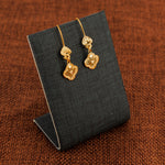 Kid's Casting Earrings (D13) - Silver 925 & Gold Plated