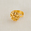 RP Leaf Ring (D5) - Silver 925 & Gold Plated