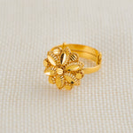 RP Leaf Ring (D5) - Silver 925 & Gold Plated