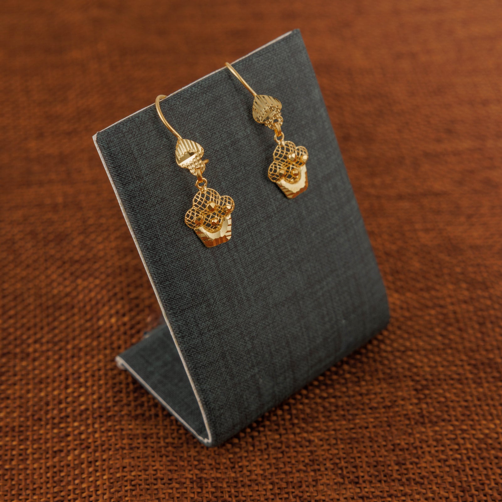 Kid's RP Earrings (D22) - Silver 925 & Gold Plated