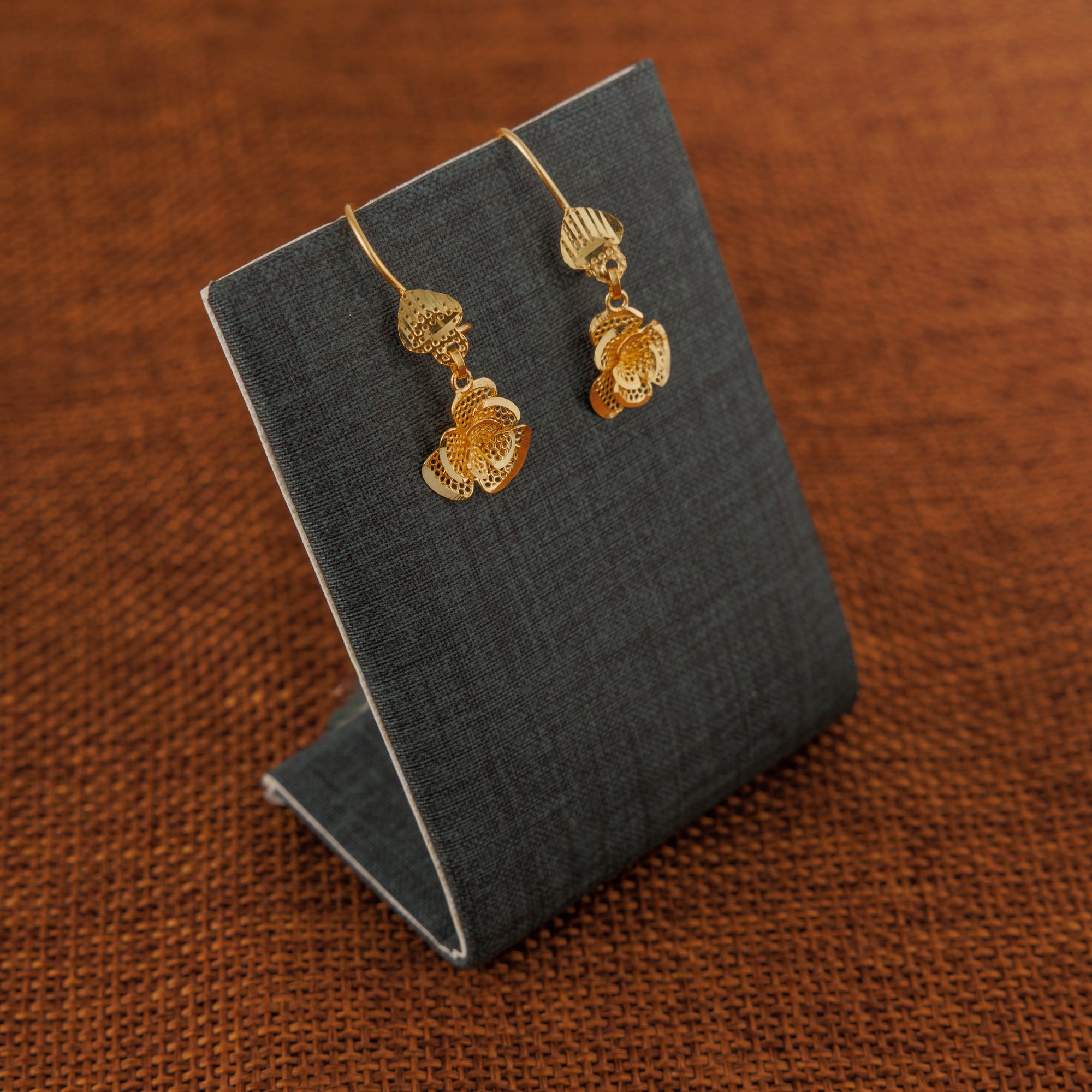 Kid's RP Earrings (D20) - Silver 925 & Gold Plated