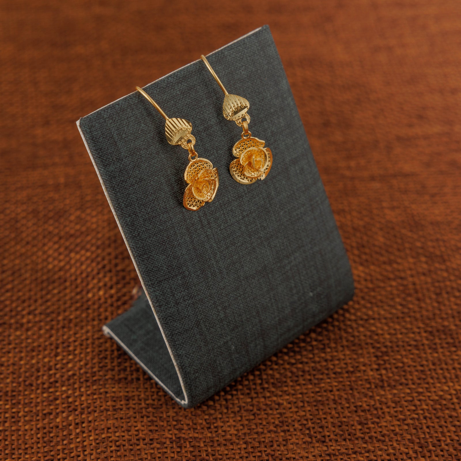 Kid's RP Earrings (D21) - Silver 925 & Gold Plated