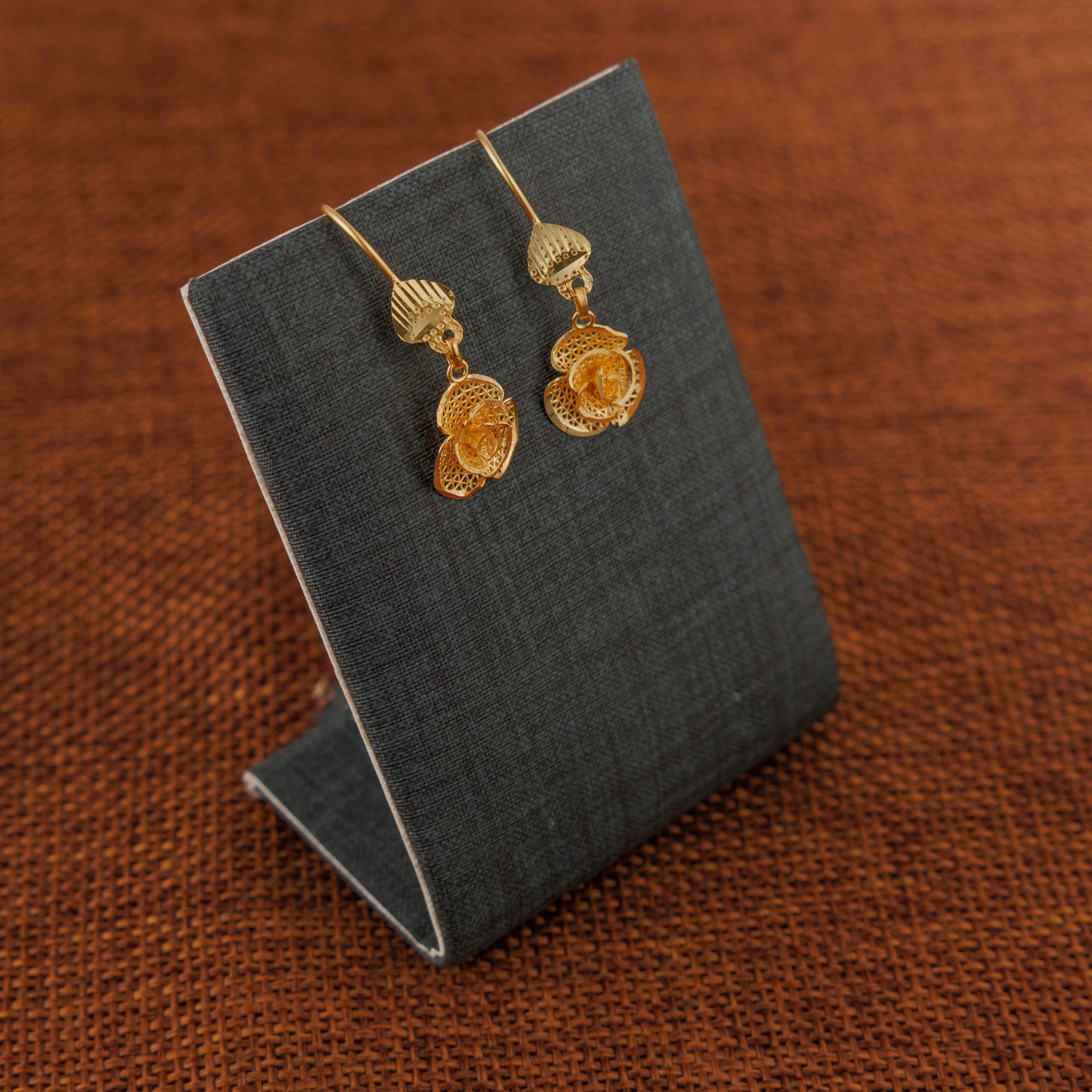 Kid's RP Earrings (D21) - Silver 925 & Gold Plated