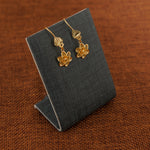 Kid's RP Earrings (D14) - Silver 925 & Gold Plated