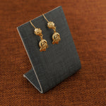 Kid's RP Earrings (D10) - Silver 925 & Gold Plated