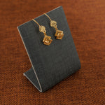 Kid's RP Earrings (D11) - Silver 925 & Gold Plated