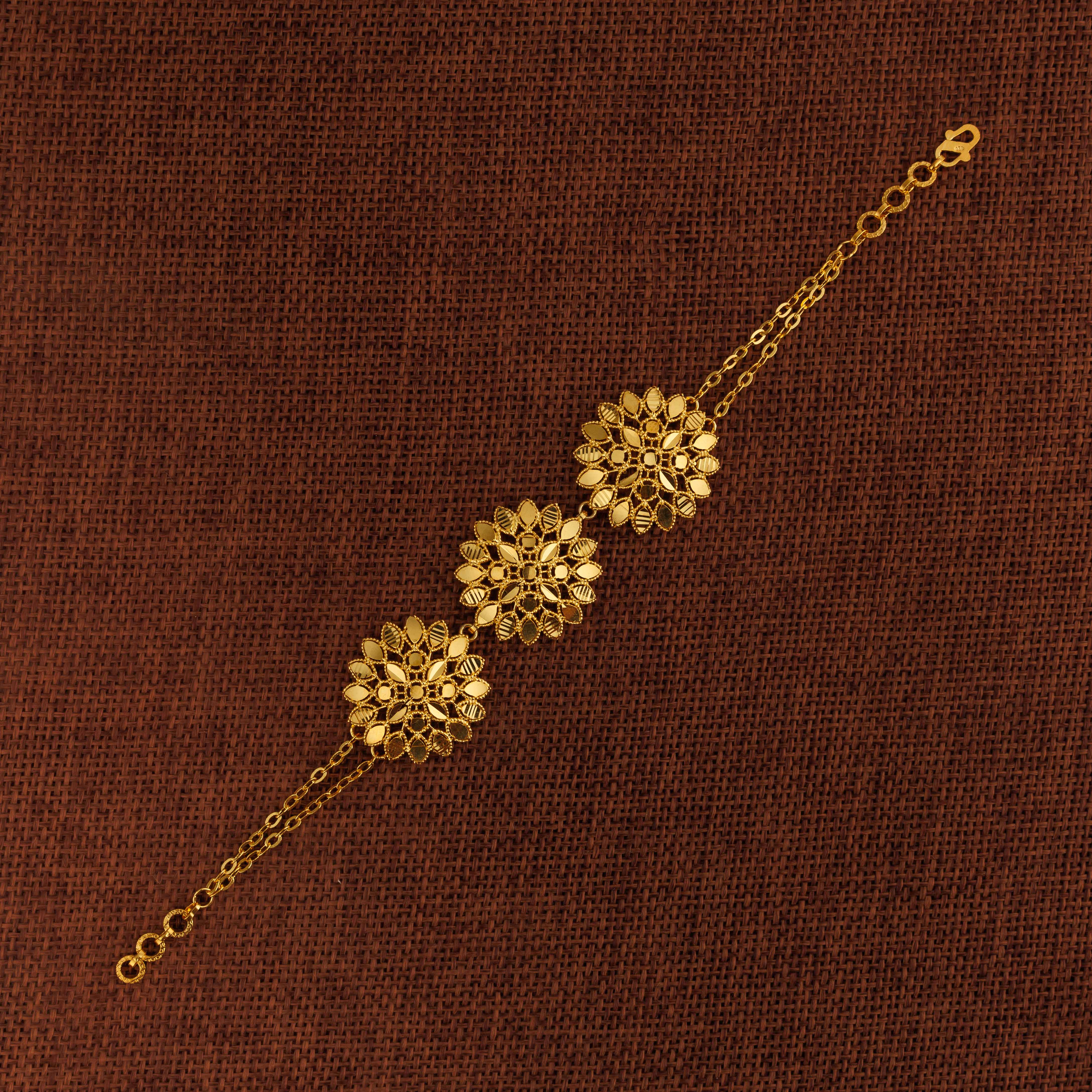 RP 3 Piece Bracelet / Chain (D5) - Silver 925 & Gold Plated