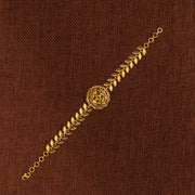 سوار RP 1 قطعة مع Leaf (D2) - Silver 925 و Gold Plated