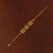 RP سوار / سلسلة 3 قطع (D6) - فضة 925 ومطلية بالذهب