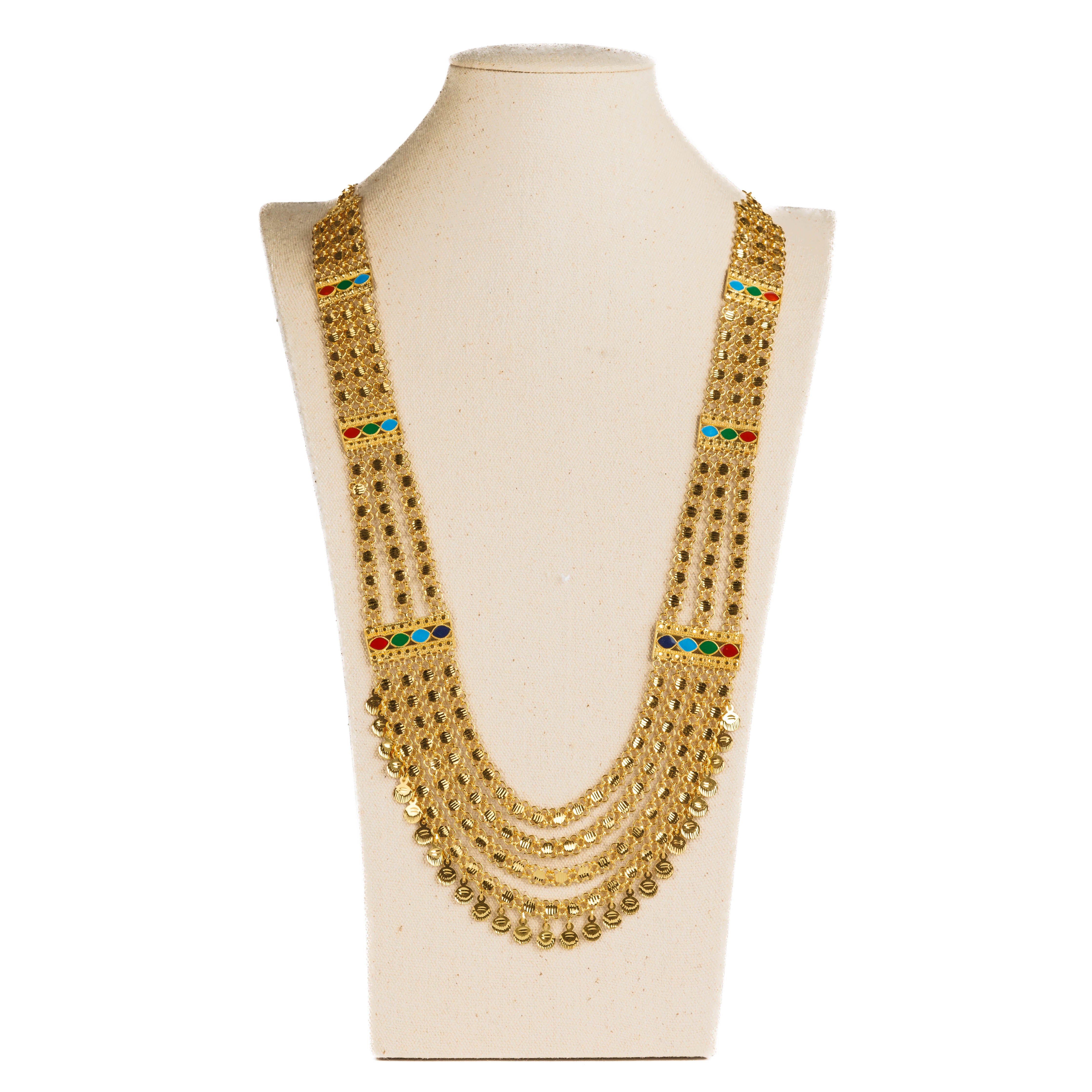 Multi Line Moria with Mina (D1) - Silver 925 & Gold Plated