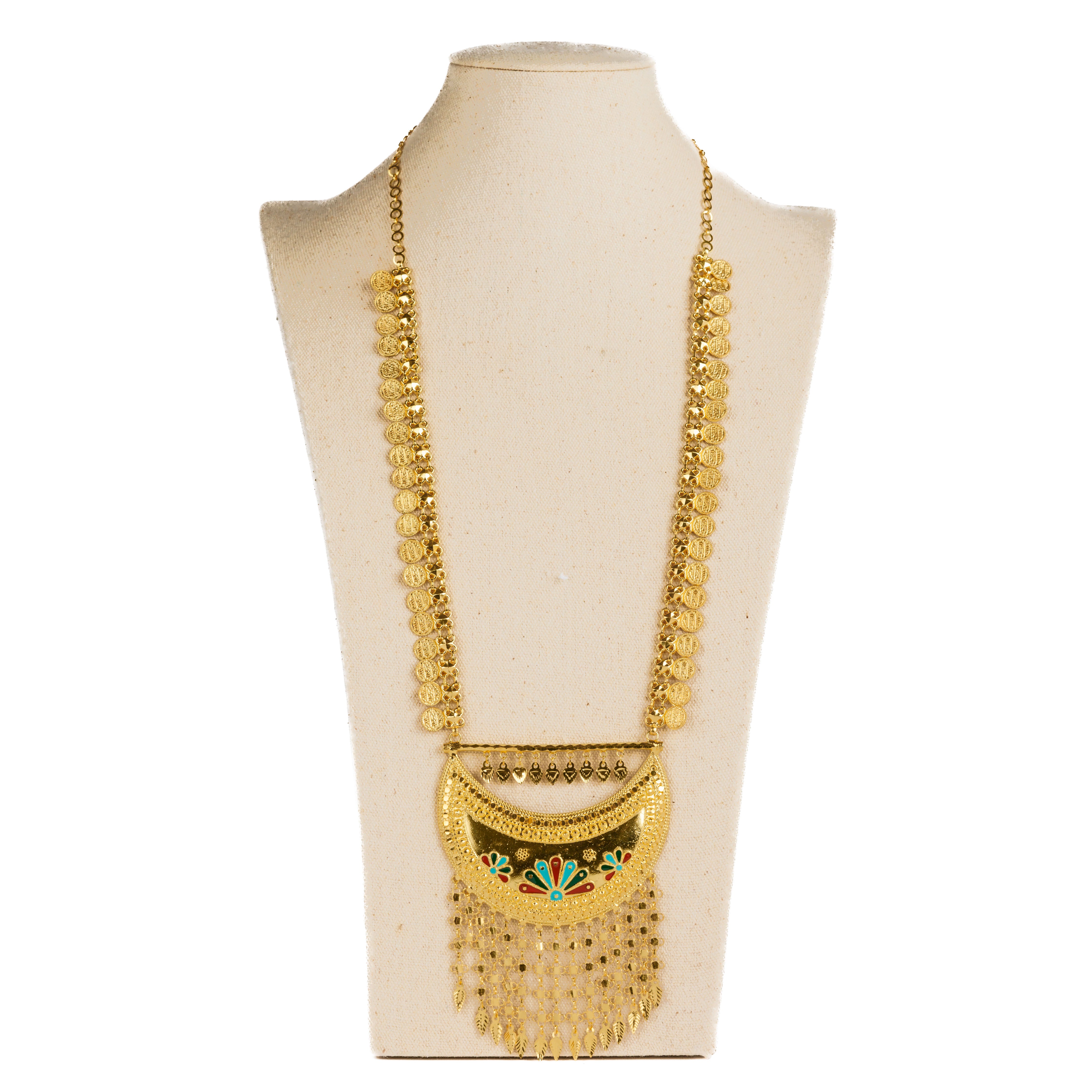 Moon Shaped Moria (D22) - 925 Silver & 24K Gold Plated