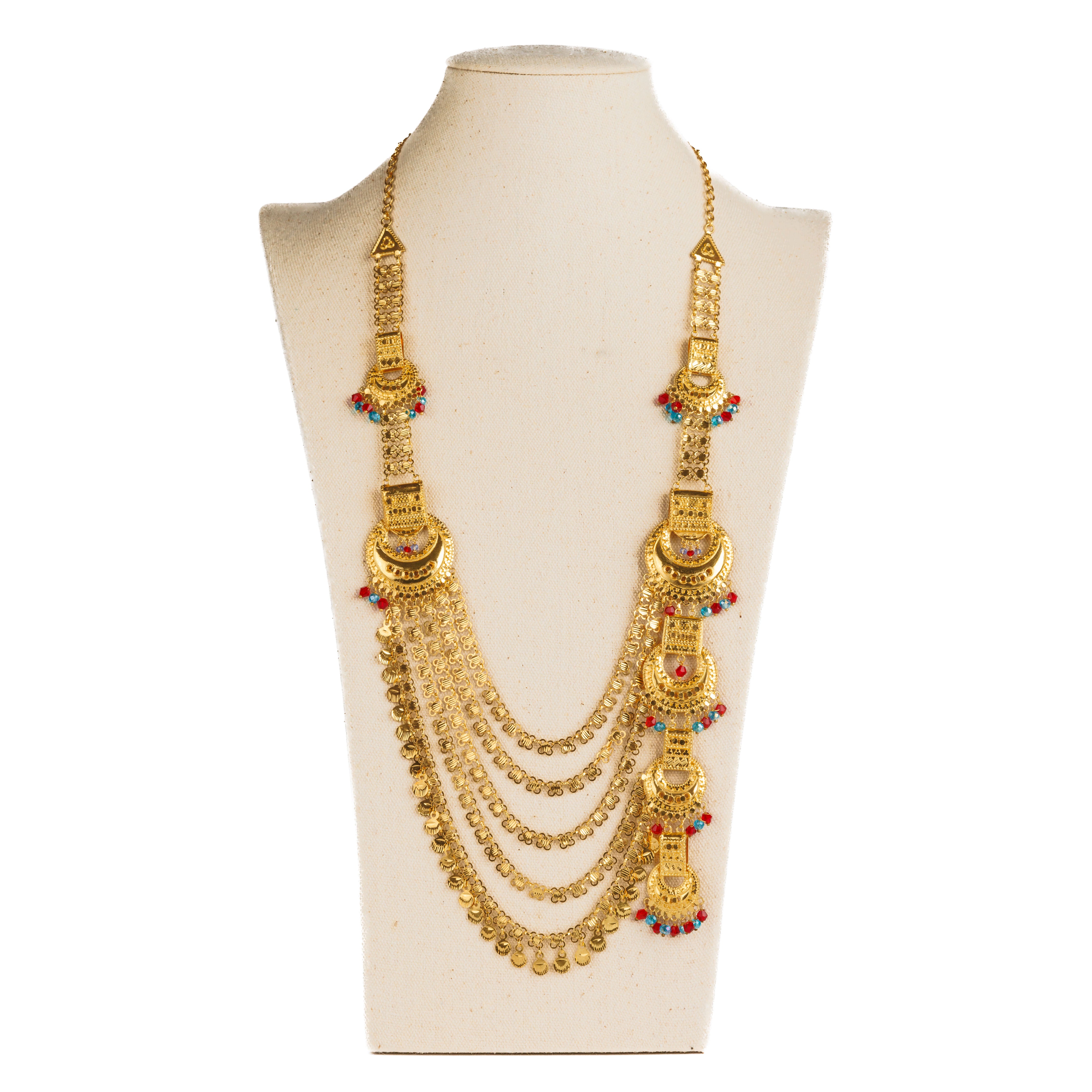 Layered Moon Moria (D8)- Silver 925 & Gold Plated
