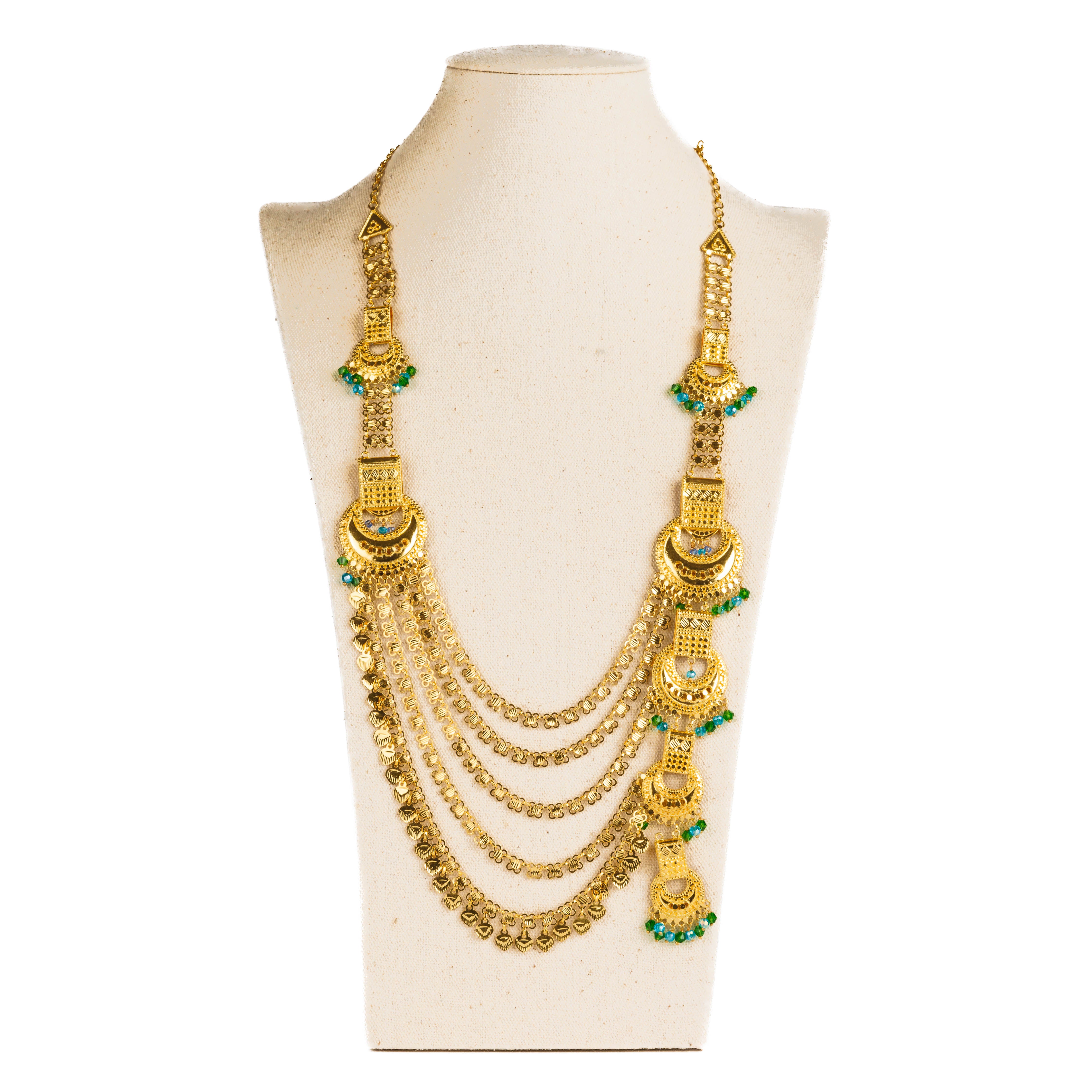 Layered Moon Moria (D7)- Silver 925 & Gold Plated