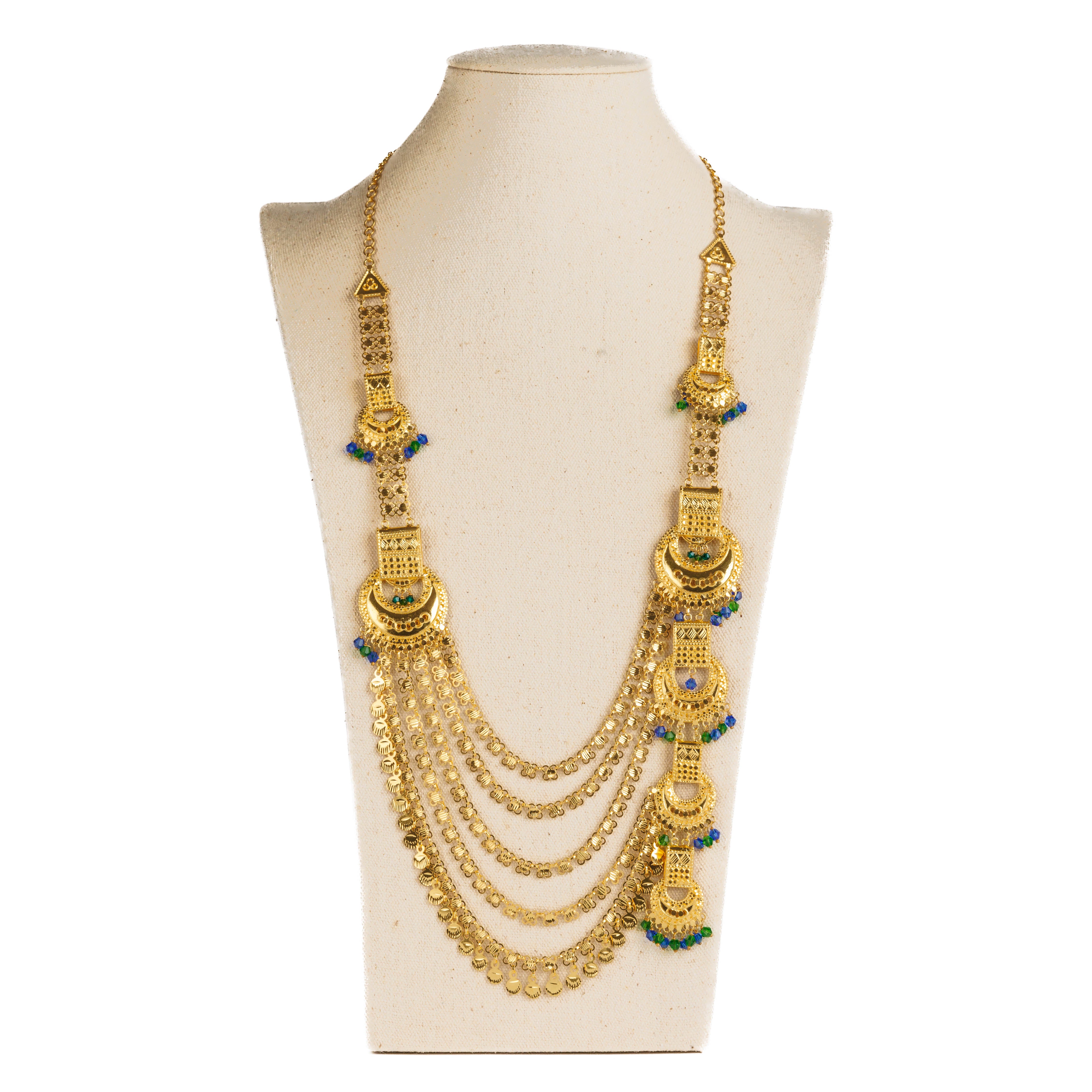 Layered Moon Moria (D5)- Silver 925 & Gold Plated