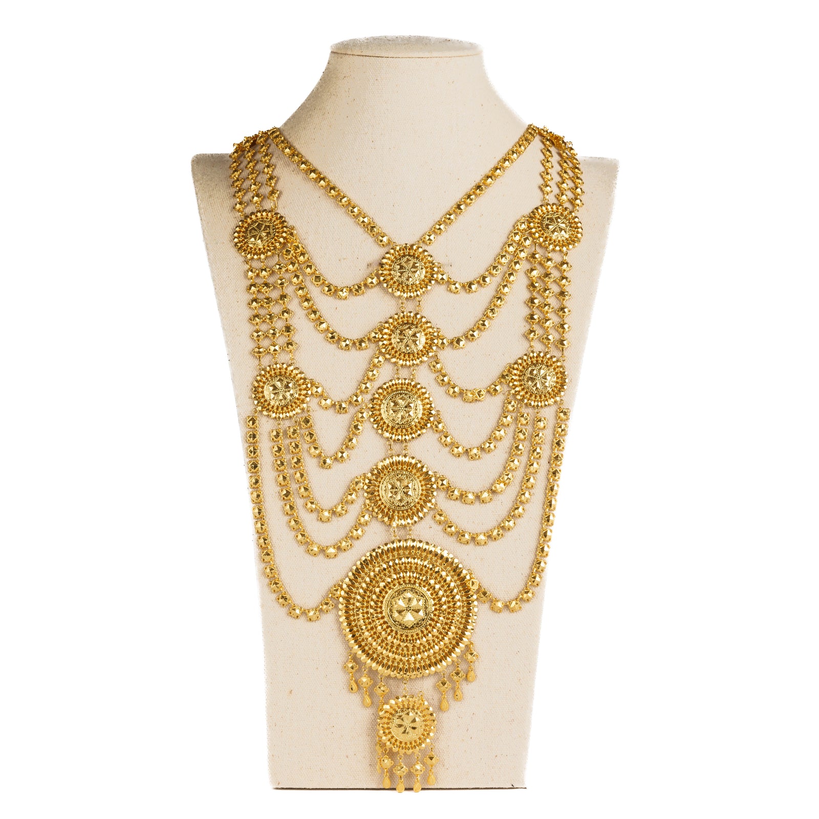 Kursi Jabar Necklace (D14)- Silver 925 & Gold Plated