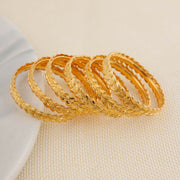 Kid's Bangles (D14-M) - Silver 925 & Gold Plated
