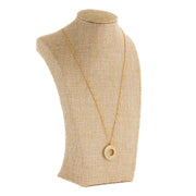 Choker Pendant (D89) - Silver 925 & Gold Plated
